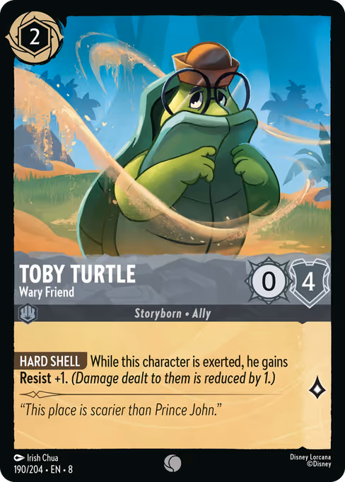 Toby Turtle - Wary Friend