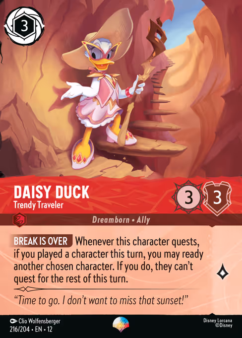 Daisy Duck - Trendy Traveler