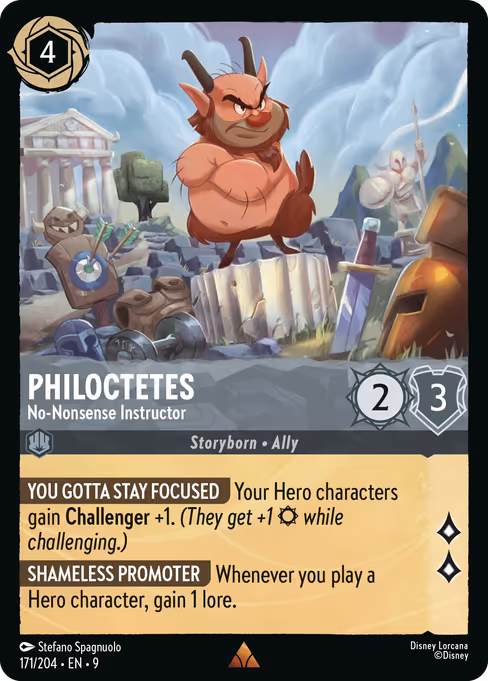Philoctetes - No-Nonsense Instructor