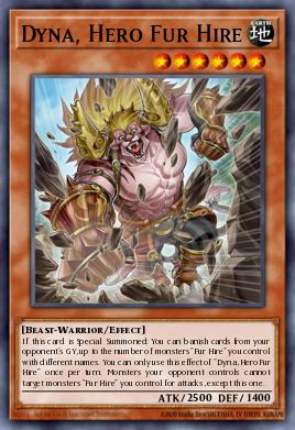 Dyna, Héros Mercefourrure