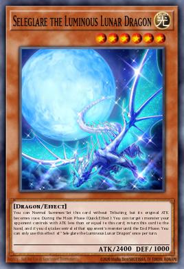 Seleglare le Dragon Lunaire Lumineux