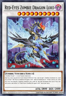 Seigneur Dragon Zombie aux Yeux Rouges