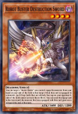 Machine Buster, Épée Destructrice