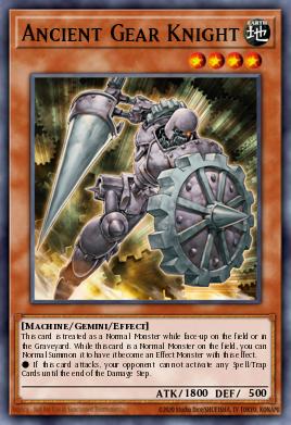 Chevalier Rouages Ancients