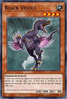 Velociraptor Noir