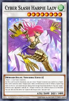 Cyber-Griffes Dame Harpie