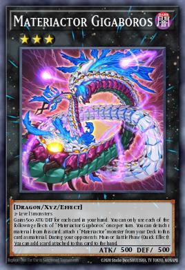 Matériacteur Gigaboros
