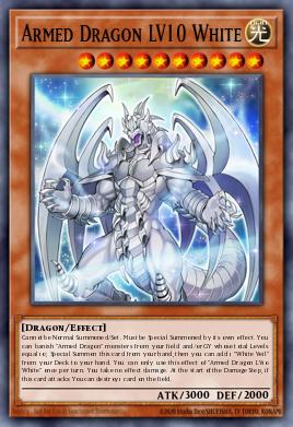 Dragon Armé LV10 Blanc